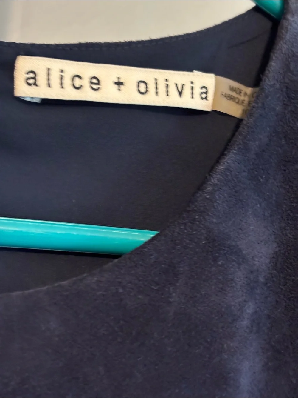 ALICE + OLIVIA LAMBS LEATHER‎ DECORATIVE SIDES SLEEVELESS 10